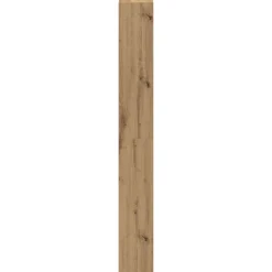 Zapatero Romo 4 puertas abatibles natural 163,5x80x21 cm