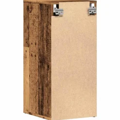 Zapatero Rustie con puerta + 5 compartimentos madera 70x32x35 cm