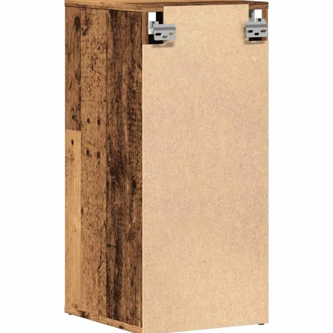 Zapatero Rustie con puerta + 5 compartimentos madera 70x32x35 cm